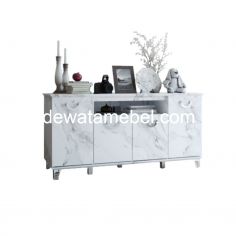 Multipurpose Cabinet Size 160 - ASTROBOX RISHA CR 201 / White Marble 